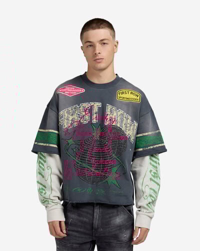 Revolution Long Sleeve 2Fer Tee