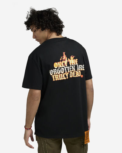 Flaming Skull Tee