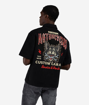 Motorcycle Woven Top