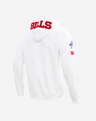 PRO STANDARD Buffalo Bills Classic Chenille Double Knit Full-Zip Hoodie FBB5410173-WHT White 3