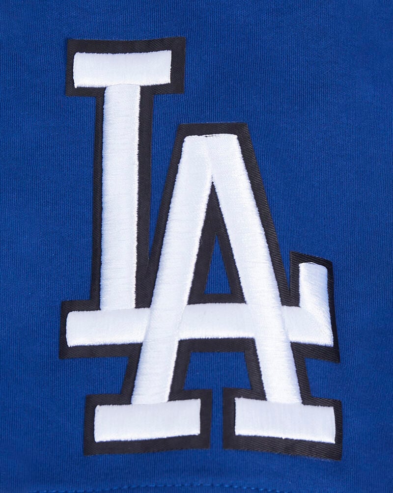 PRO STANDARD Los Angeles Dodgers Short Sleeve Classic Chenille Double Knit Tee  LLD131900-DBL Blue 4