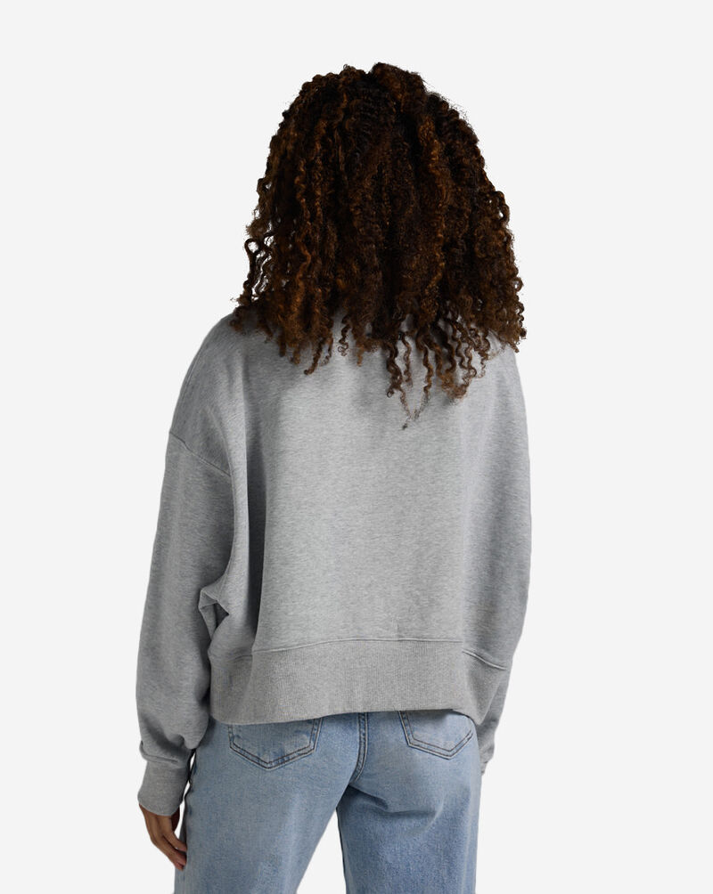 PRO STANDARD Philadelphia Eagles Mock Neck Crewneck  FPEC412381-HGR Grey 2