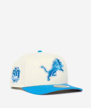 9Fifty Detroit Lions Curve A-Frame Snapback Hat