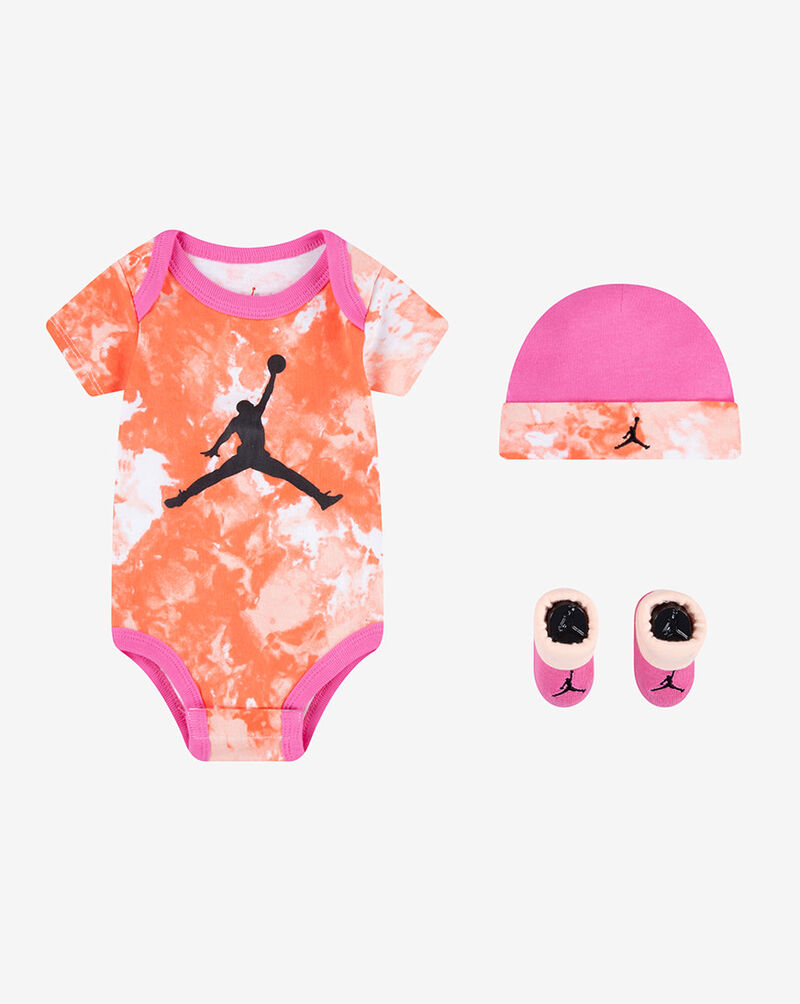 Jordan Infant Tie-Dye 3 Piece Box Set NJ0494G-X24 Orange 1
