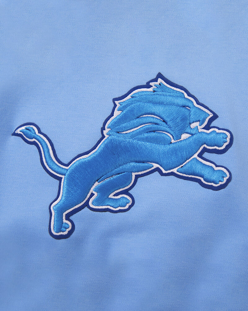 PRO STANDARD Detroit Lions Classic Chenille Double Knit Tee FDL1410268-UNI Blue 4