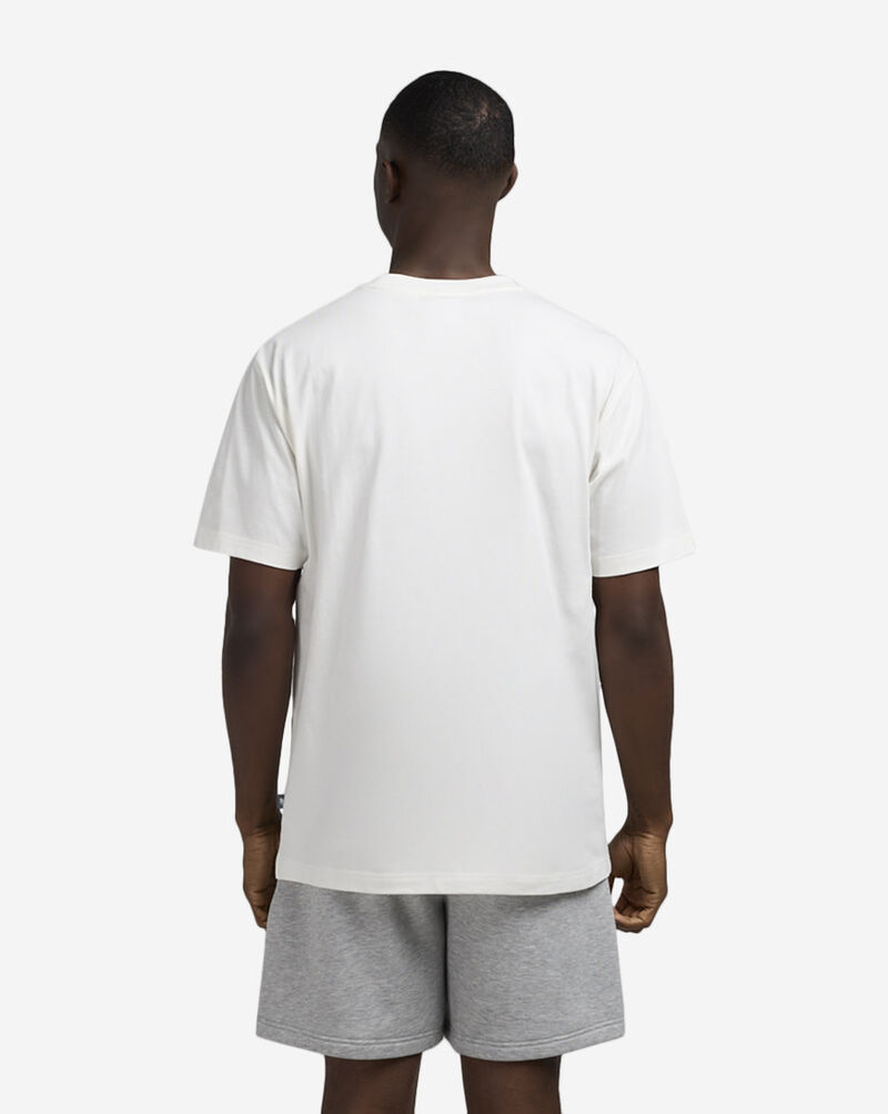 New Balance Athletics Premium Relaxed Chest Logo T-Shirt MT51900-SST White 2