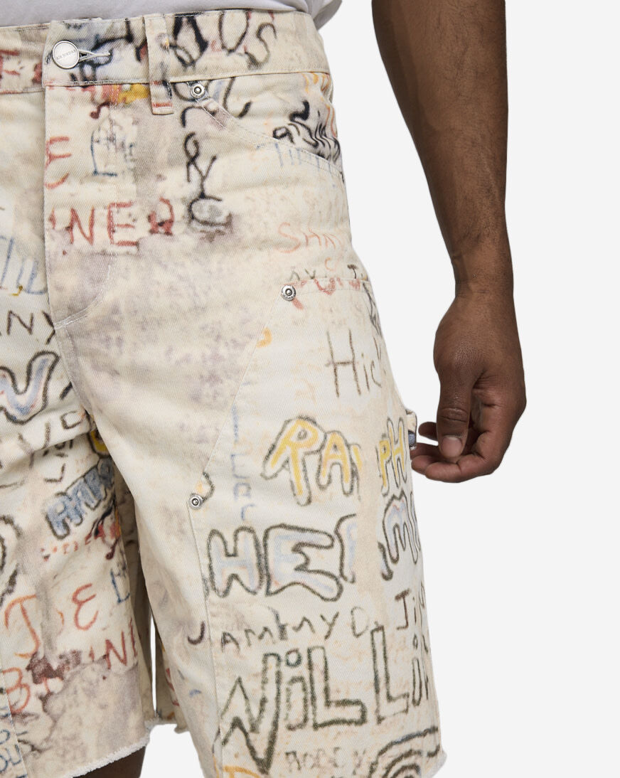 jordan hoops heroes print shorts