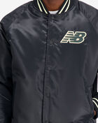 Varsity Satin Bomber Jacket