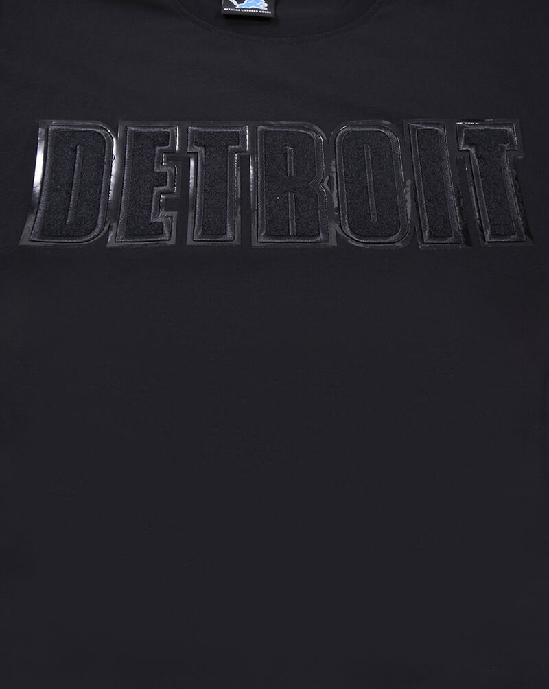PRO STANDARD Detroit Lions Triple Black Tee FDL1410279-3BK Black 2