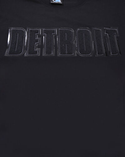 Detroit Lions Triple Black Tee