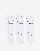 Nike NOCTA Crew Socks 3 Pack DD9240-100 White 3