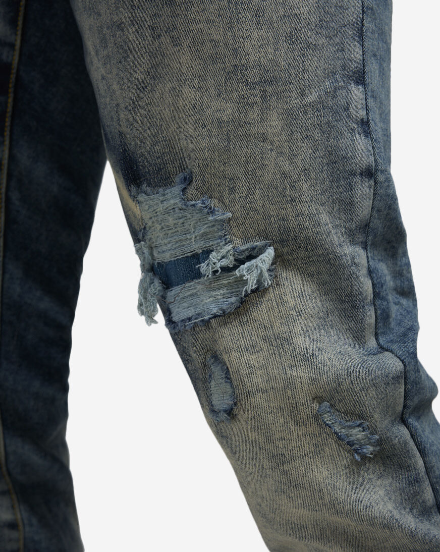 Shop Jordan Craig Slim Distressed 5-Pocket Jeans JS2103-CAN