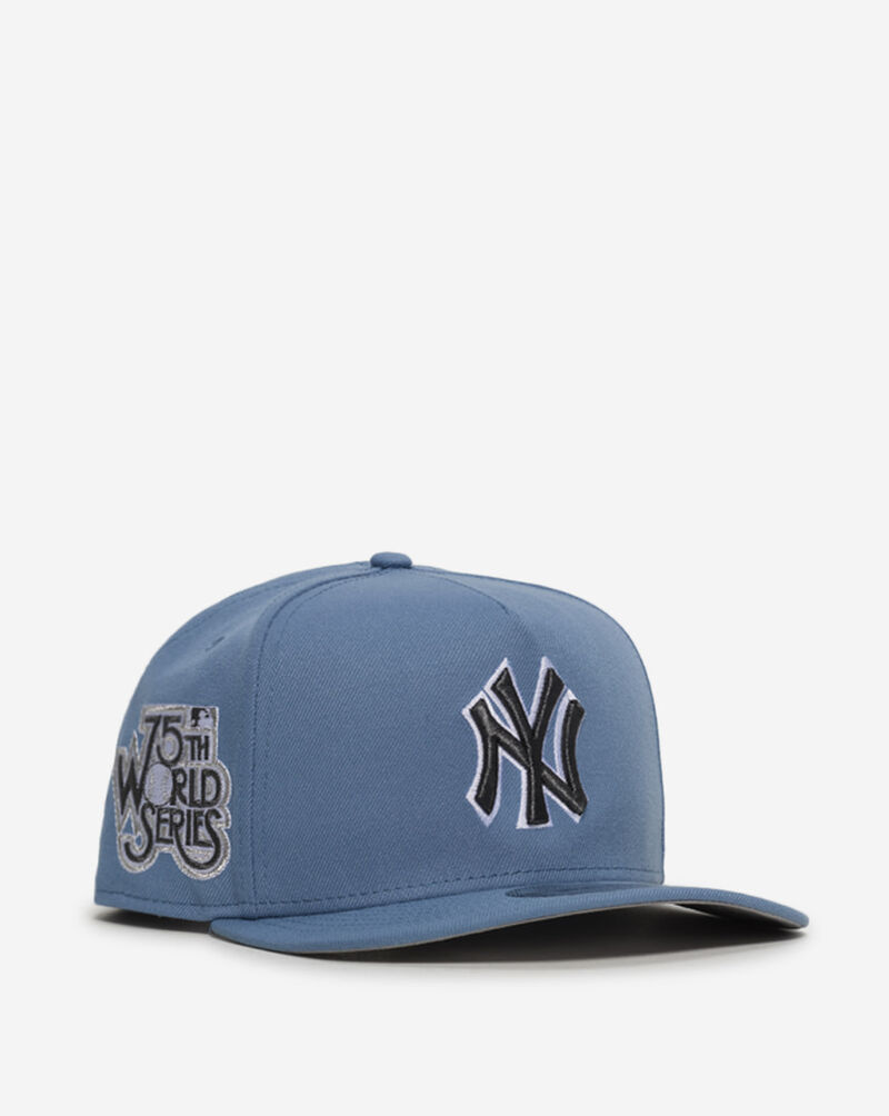 New Era 9Fifty New York Yankees A-Frame Snapback Hat 71084026 Blue 1