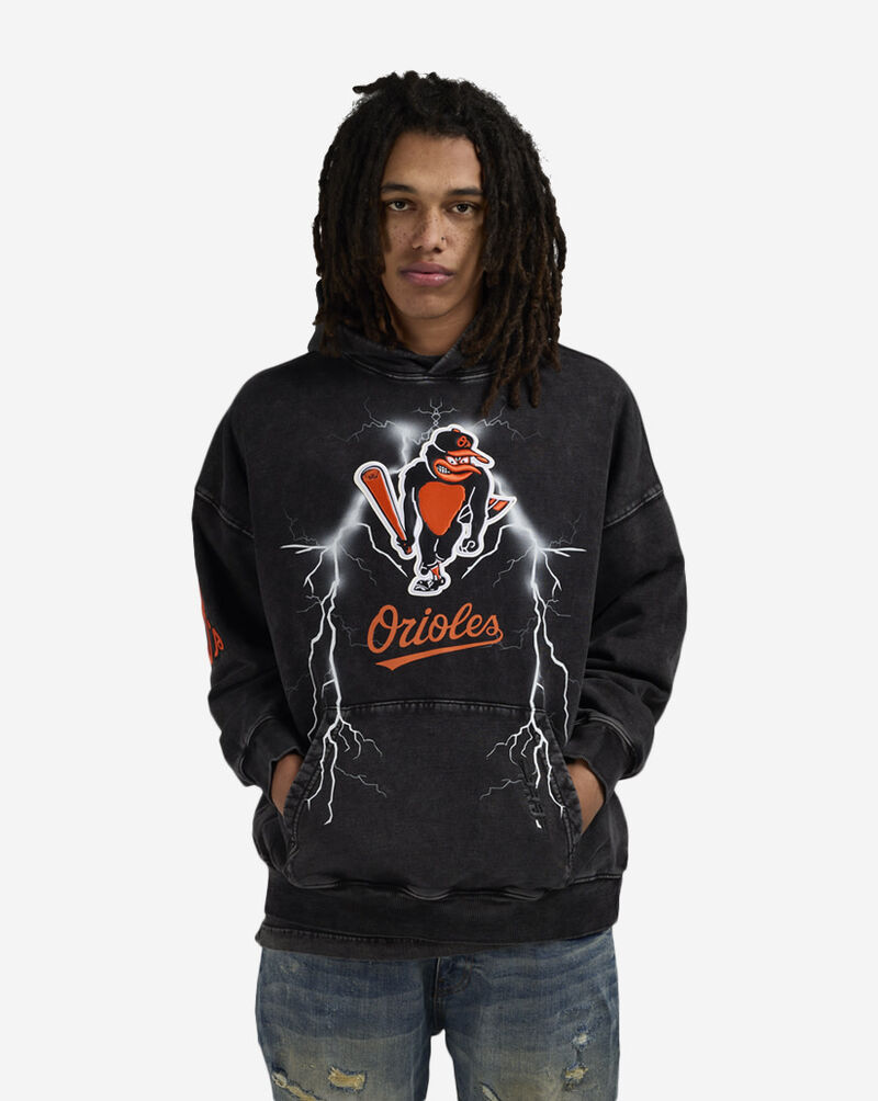 PRO STANDARD Baltimore Orioles Lightning Hoodie LBO5315991-WBK Black 1