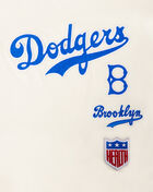 Big Boys' Brooklyn Dodgers Retro Classic Striped Rib Tee