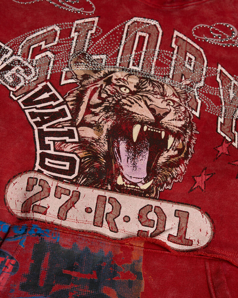 Smoke Rise Glory Hoodie  FO25669SN-CIN Red 2