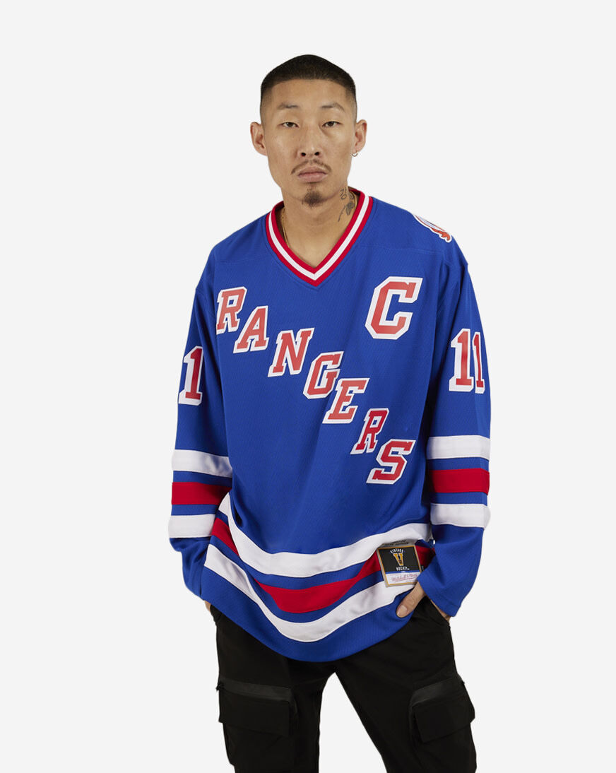 Shop Mitchell Ness NHL New York Rangers Mark Messier Jersey