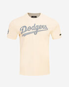 PRO STANDARD Los Angeles Dodgers Varsity Blues Tee LLD138405-LIN cream 1