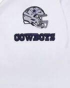 PRO STANDARD Dallas Cowboys Classic Fleece Cropped Pull Over Hoodie FDCC410316-WHT White 2