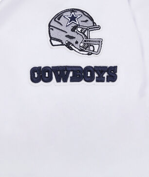 Dallas Cowboys Classic Fleece Cropped Pull Over Hoodie