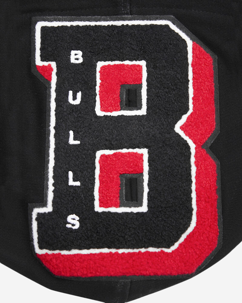 PRO STANDARD Chicago Bulls Mash Up Rib Fleece Pull Over Hoodie BCB5515748-BRK Black 4