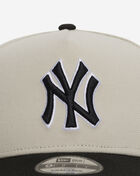 New Era 9Fifty New York Yankees A-Frame Snapback Hat 71012983 Grey 2