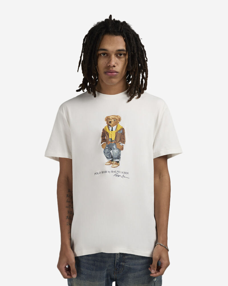 Polo Ralph Lauren Classic Fit Polo Bear Jersey T-Shirt 710P04985001-WHT White 1