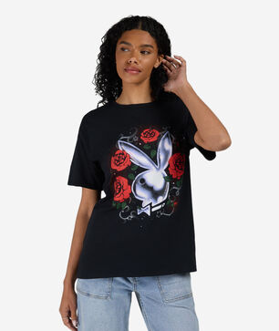 Playboy Bunny Roses Tee