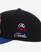 Mitchell  Ness New York Knicks Pro Crown Championship Snapback Hat HP14991-NYKBKBL Black 2