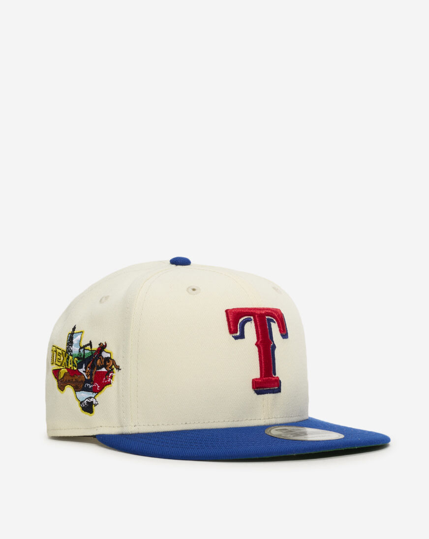 Shop New Era 9Fifty Texas Rangers Localized A-Frame Snapback Hat