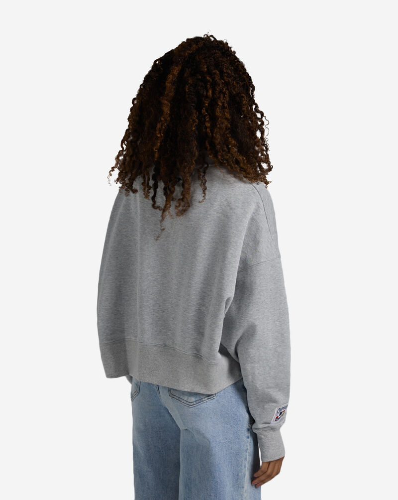 PRO STANDARD New York Yankees Mock Neck Crewneck  LNYC316878-HGR Grey 2