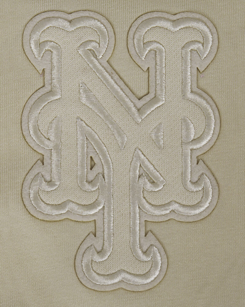 PRO STANDARD New York Mets Neutral Drop Shoulder Tee LNM1311662-TAU Beige 2
