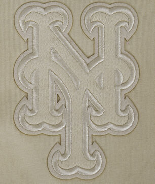 New York Mets Neutral Drop Shoulder Tee