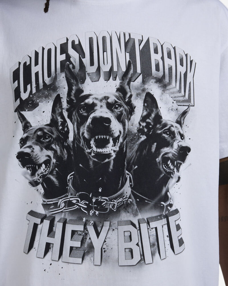 MJ Gonzales Echos Don't Bark They Bite Tee MJG12195-00220 White 3