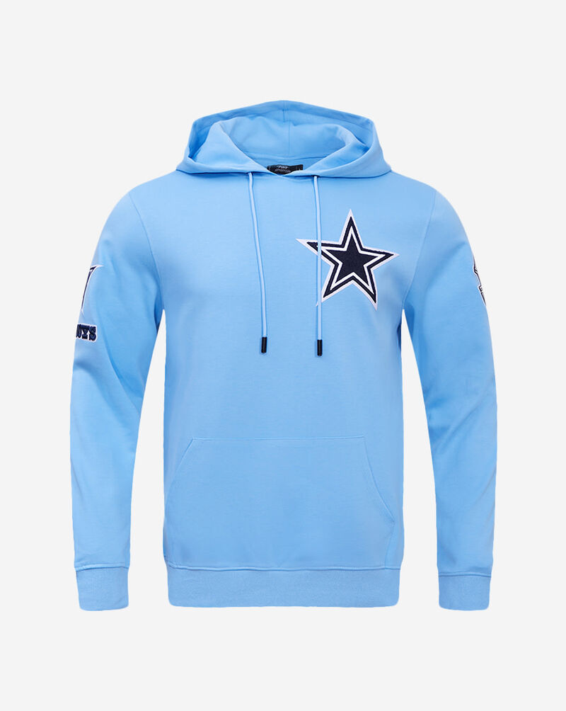 PRO STANDARD Dallas Cowboys Classic Chenille Double Knit Pull Over Hoodie FDC5410295-UNI Blue 1