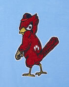 Big Boys' St. Louis Cardinals Retro Classic Rib Fleece Pullover Hoodie