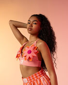 adidas Summer Glow Bralette  KC0761-SEMIPINKSPARK Pink 5