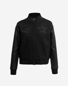 Dallas Cowboys Triple Black Varsity Jacket 