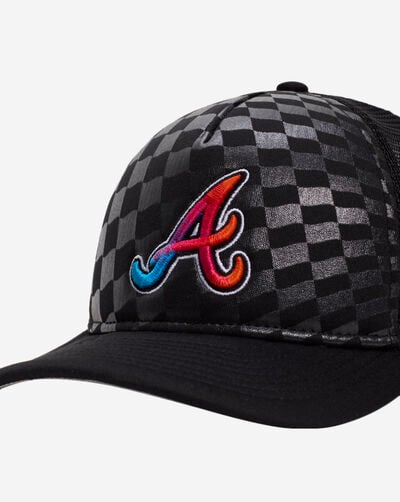 9Forty A-Frame Atlanta Braves Raceway Snapback Hat 9Forty A-Frame Atlanta Braves Raceway Snapback Hat