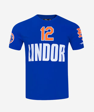 New York Mets Francisco Lindor #12 Single Jersey Top