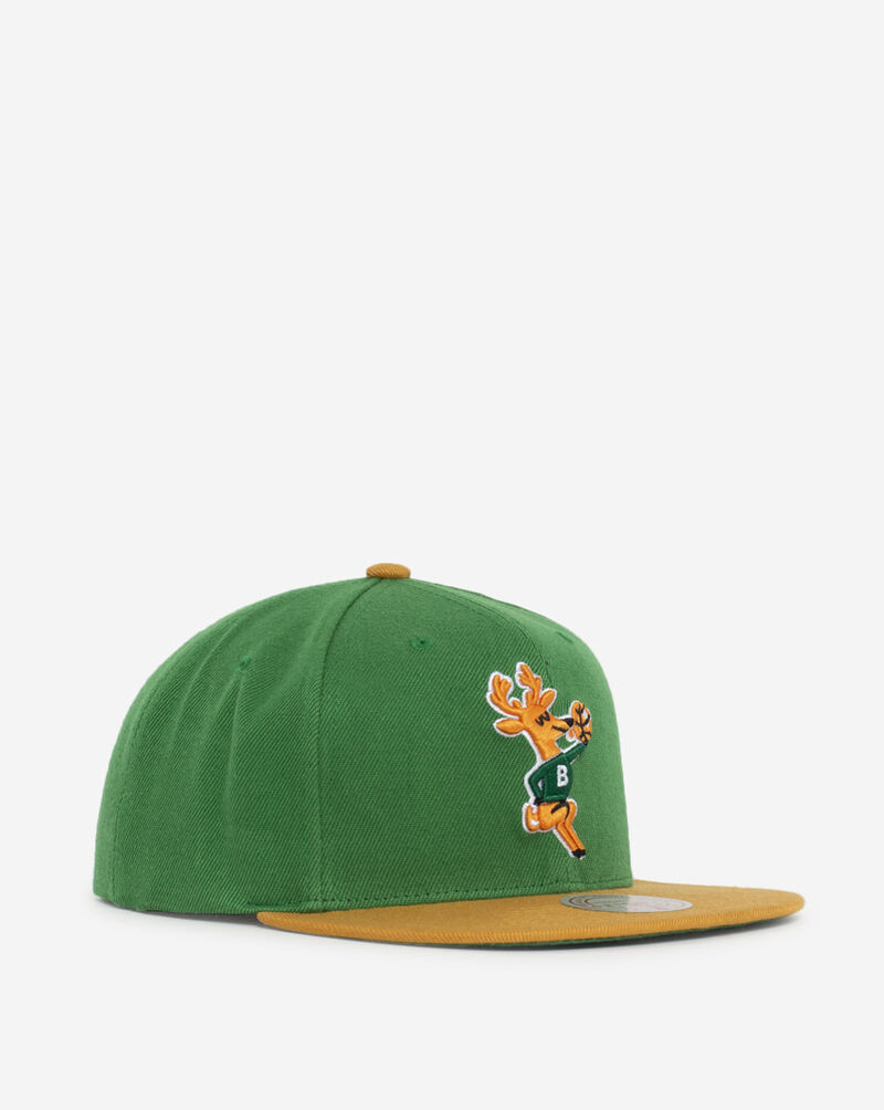 Mitchell  Ness Milwaukee Bucks  All Star Color Snapback Hat 6HSSMM20272-MBUGNGD Green 1