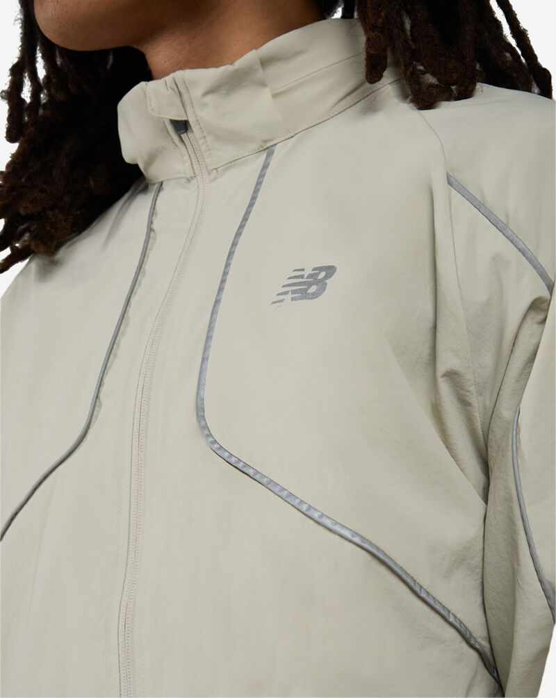New Balance Reflective Woven Jacket MJ61E2BY-SHY Beige 3