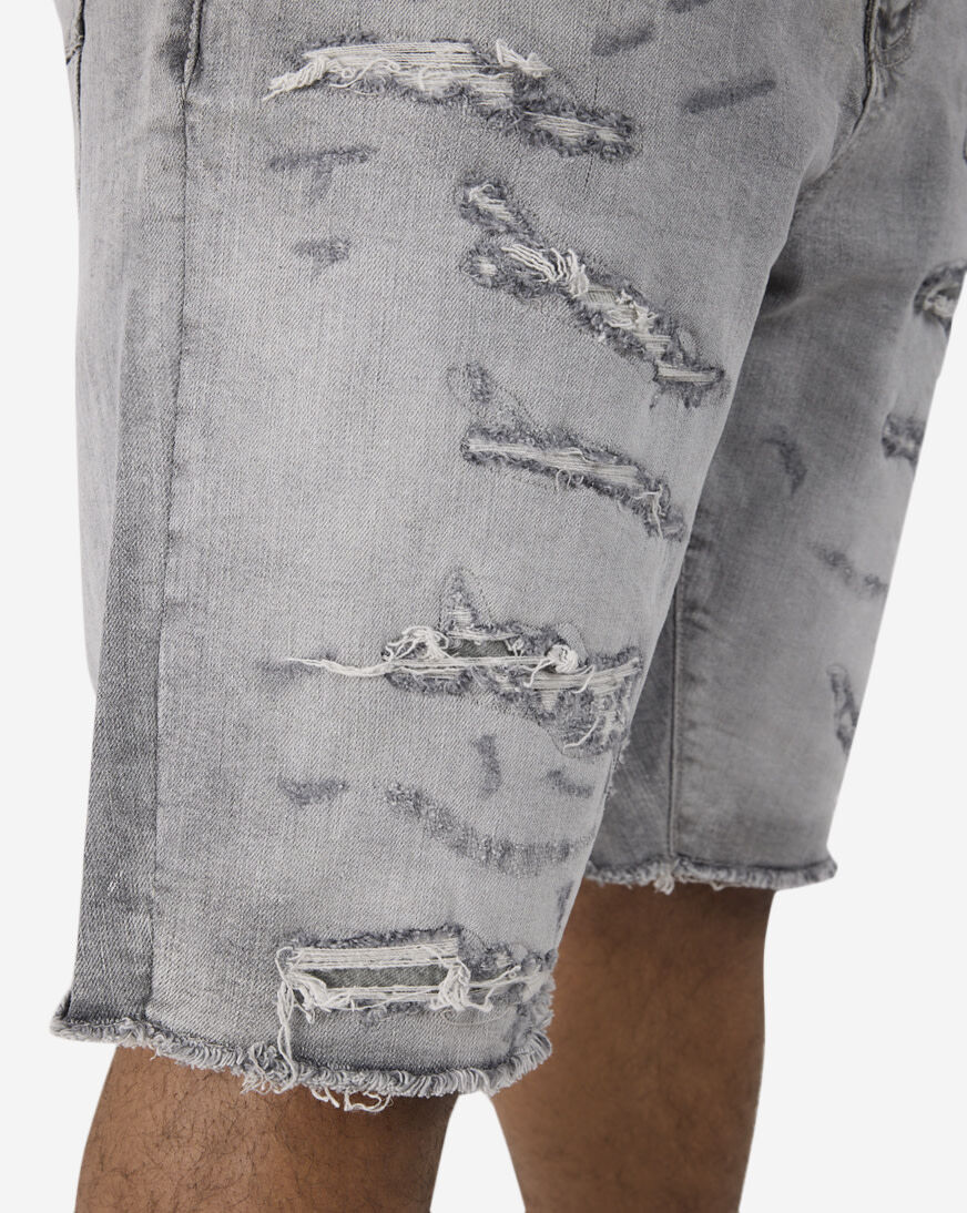 Shop Jordan Craig 5-Pocket Denim Shorts J330SJ-CEM grey | SNIPES USA
