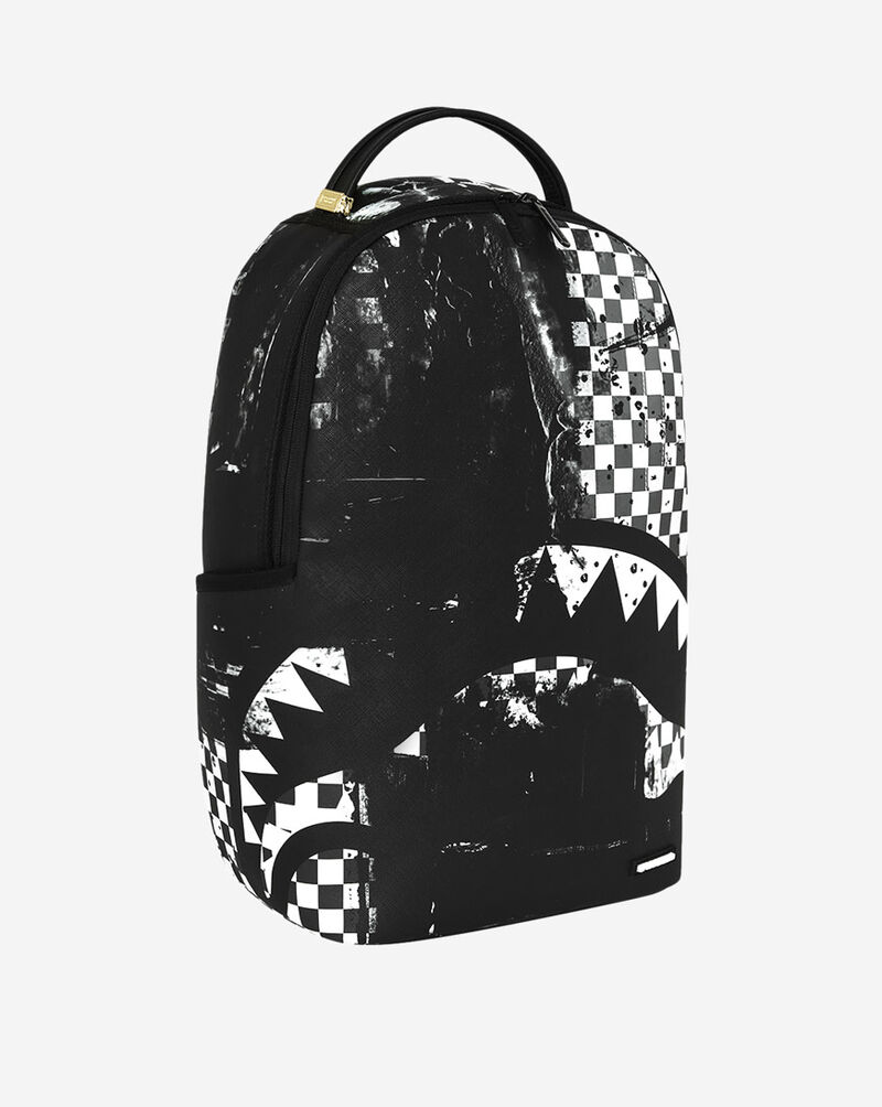 Sprayground Painted Over Check Backpack B8677 Multi 4