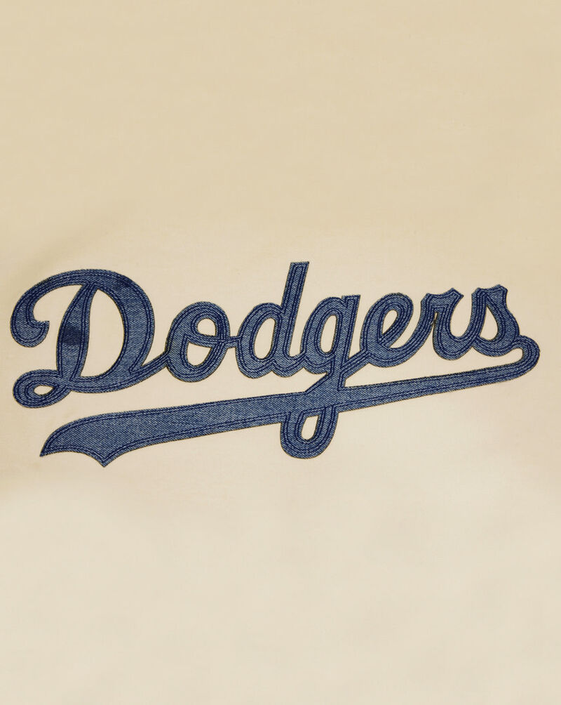 PRO STANDARD Los Angeles Dodgers Varsity Blues Tee LLD138405-LIN cream 2