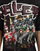 BKYS Apparel Hellfest Terry Cropped Tee T1321-BLK Black 3