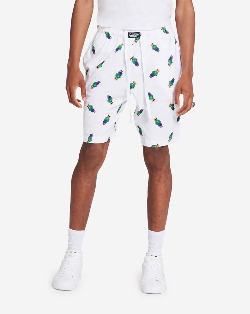All-Over Print Billiard Bear Shorts