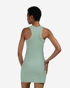 Nike NSW Chill Knit Tight Ribbed Tank Dress IQ0088-006 Green 2