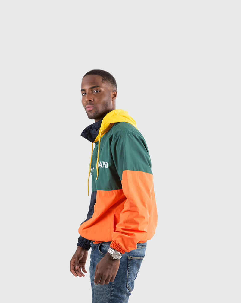 Karl Kani Retro Colorblock Windbreaker KK-M-Q3-2019-51 Green 2