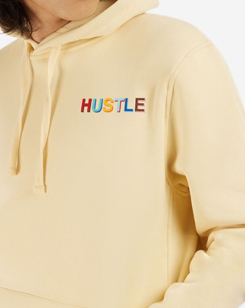Field Grade All Hustle No Luck Fleece Hoodie 1004300-SND Beige 3